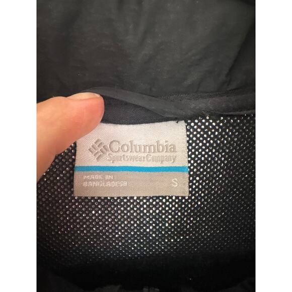 Columbia Panorama Camo Print Fleece Long Midi Coat - Gray/Black, Small - Picture 5 of 8